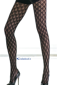 Seoul pantyhose - Perforated wool tights very soft)